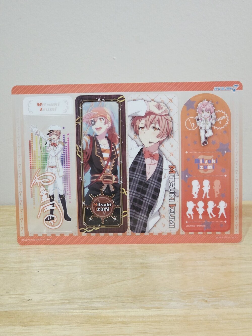 *4 for $30* idolish7 - Izumi Mitsuki - Bookmark Set Sheet - Otome Game Anime